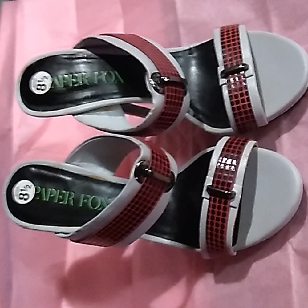 Paper Fox heels. Size 8.5.